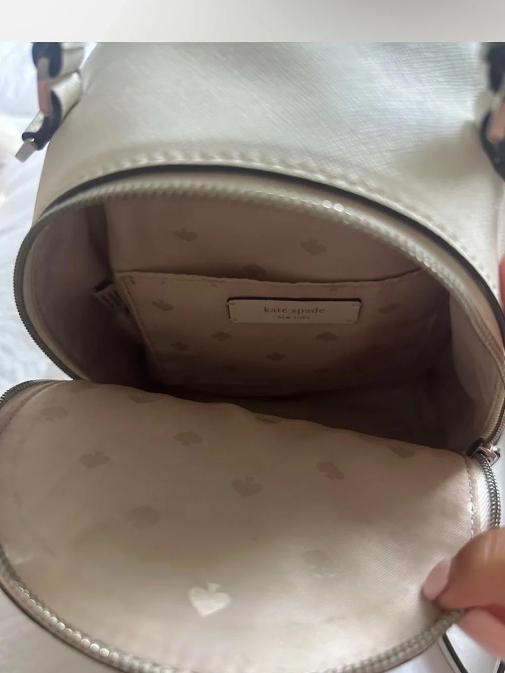 kate spade Cream Mini Backpack